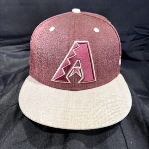New Era 59Fifty Arizona‎ Diamondbacks GAME Fitted 7½ Hat (Maroon) Men's MLB Cap